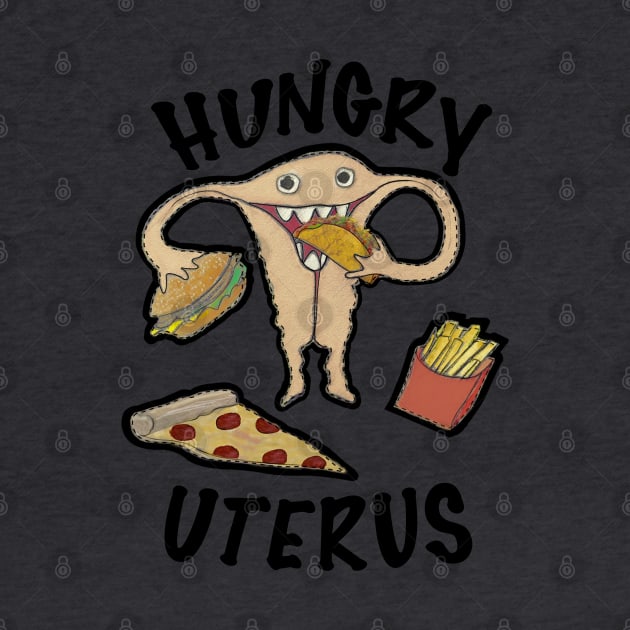 Hungry Uterus Classic by KIMYKASK